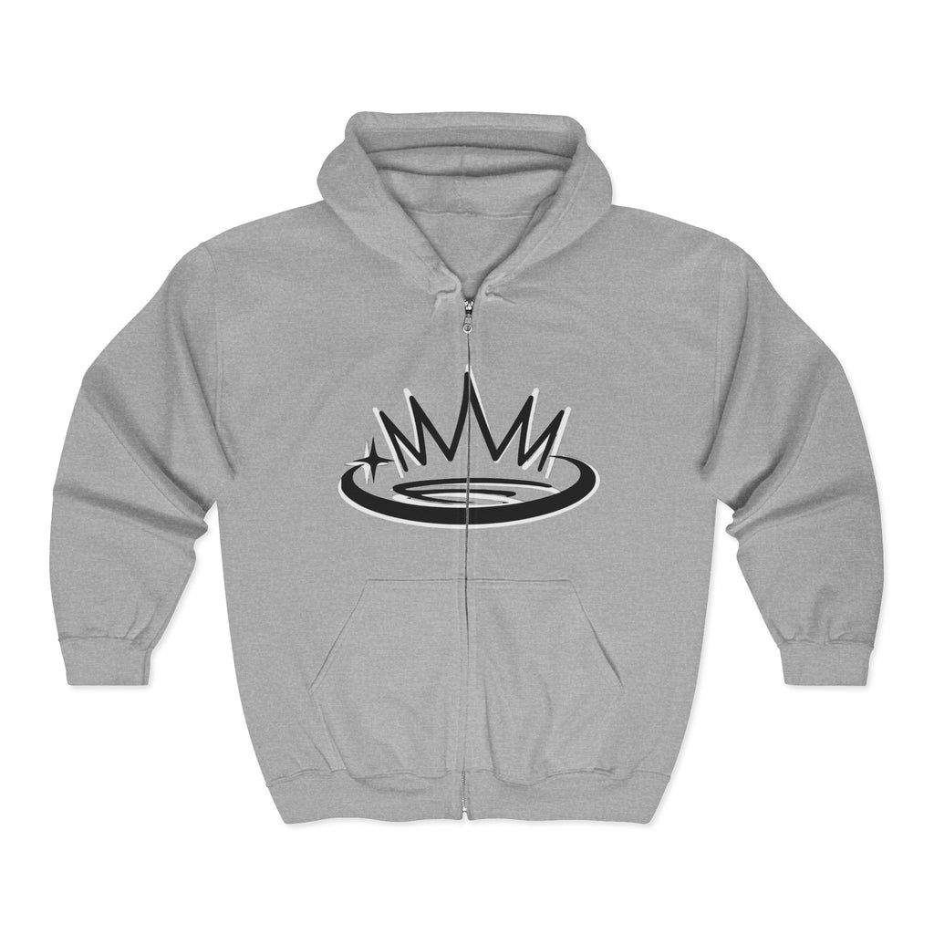 M1 Halo Crown Zip-Up Hoodie
