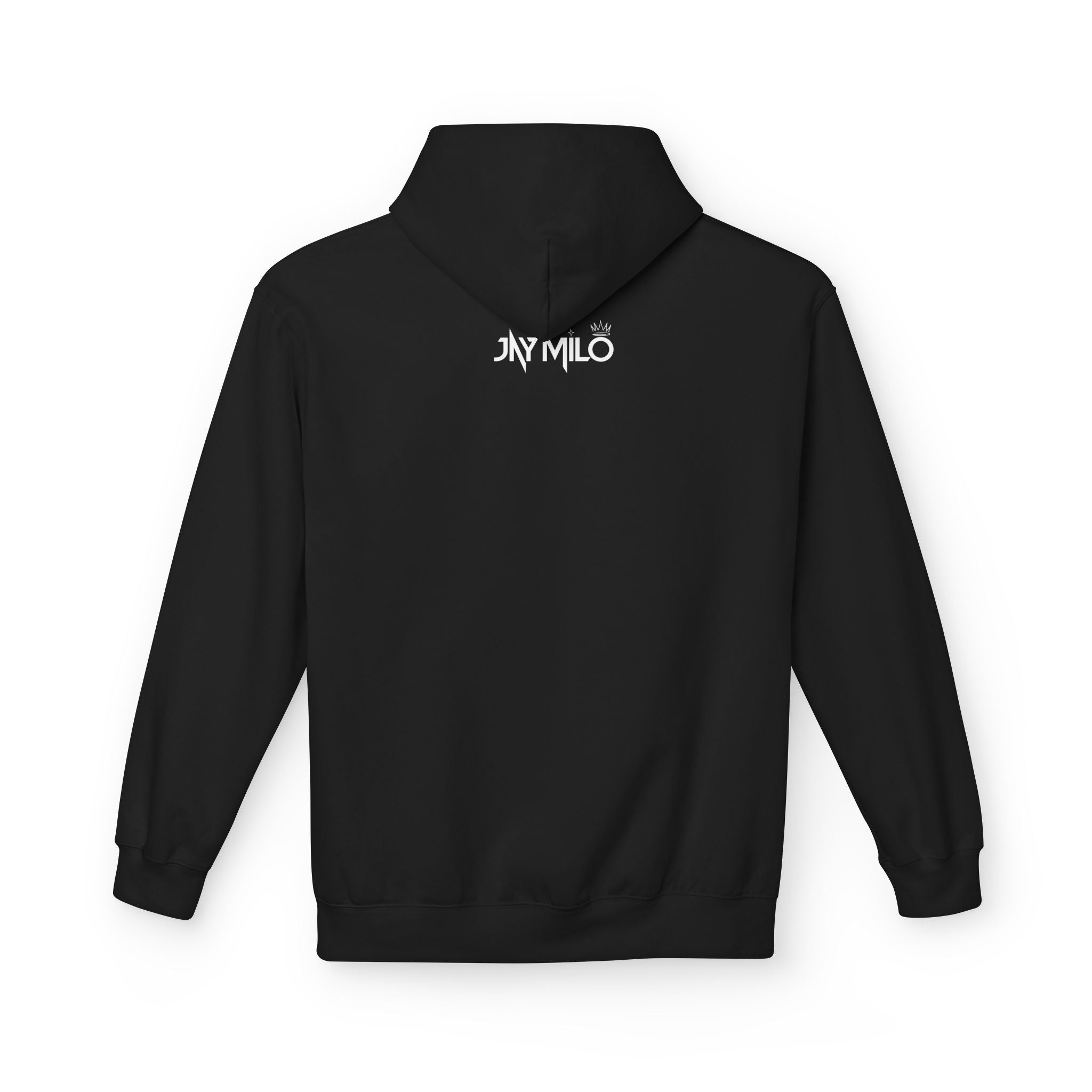 M1 Halo Crown Fleece Hoodie - Black