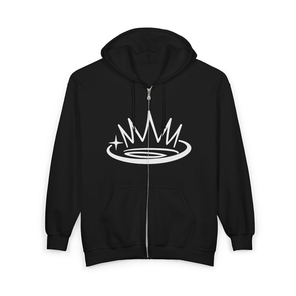 M1 Halo Crown Zip-Up Hoodie