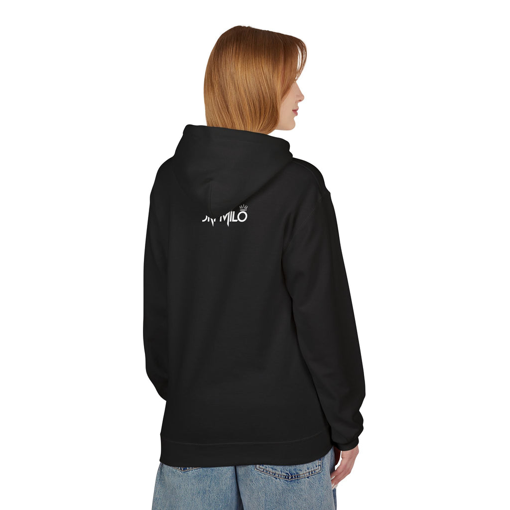 M1 Halo Crown Fleece Hoodie - Black