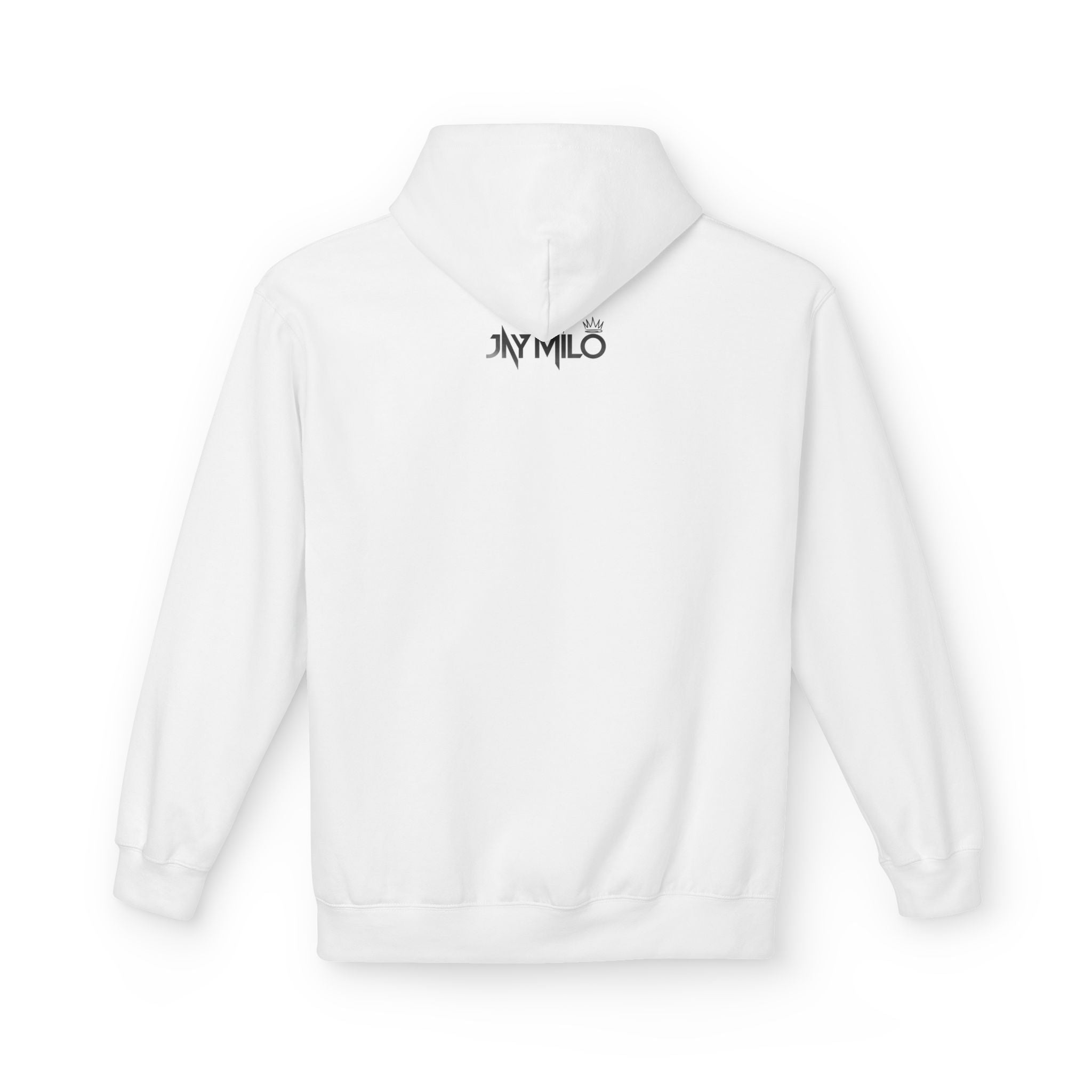M1 Halo Crown Fleece Hoodie - White