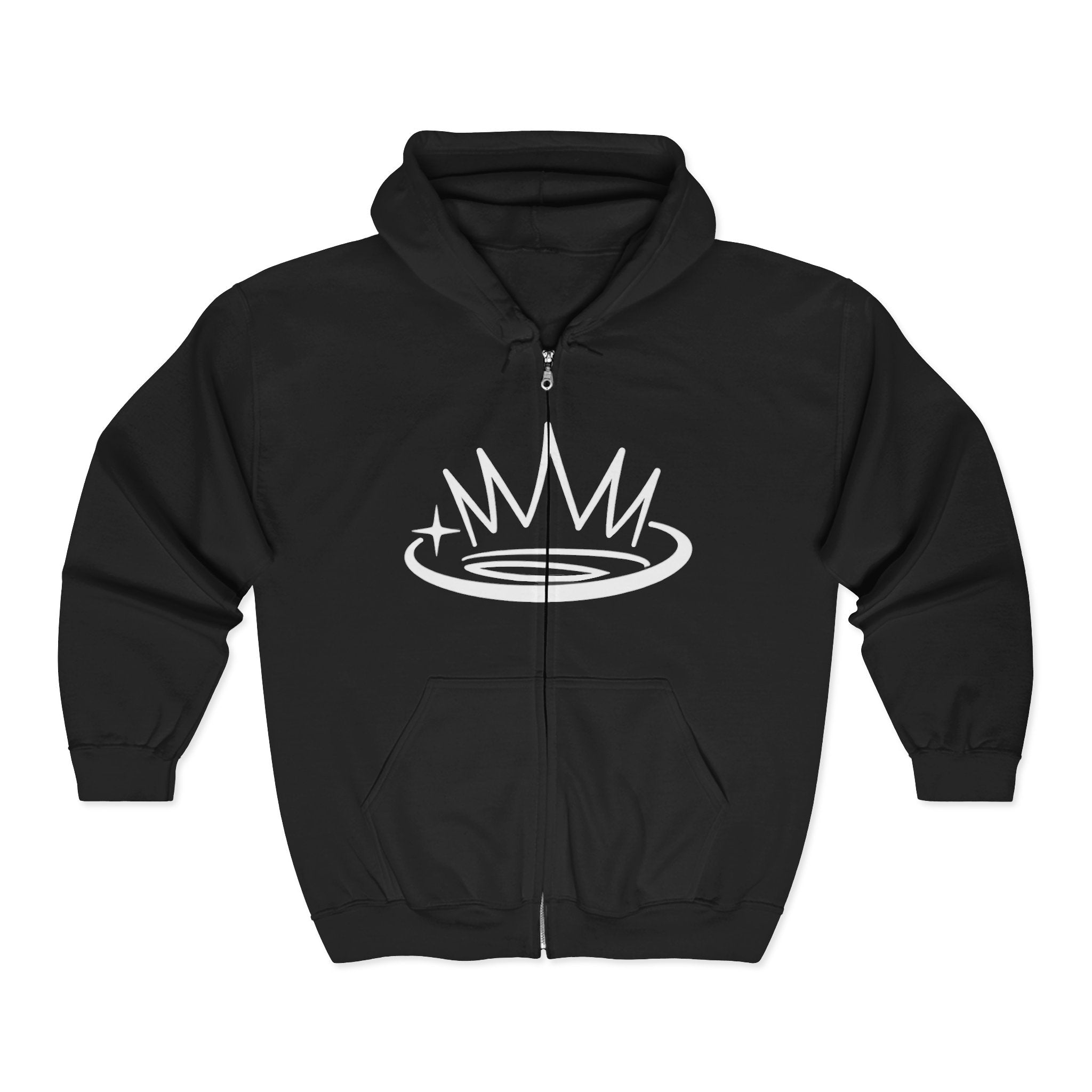 M1 Halo Crown Zip-Up Hoodie